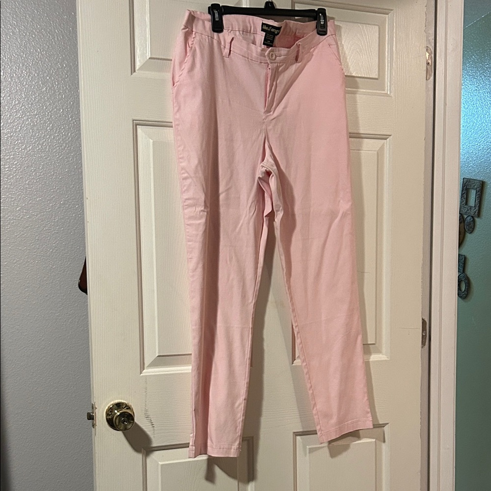 Like an Angel Light Pink Straight Leg Jeans